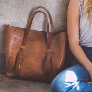 WP Standard leather tote
